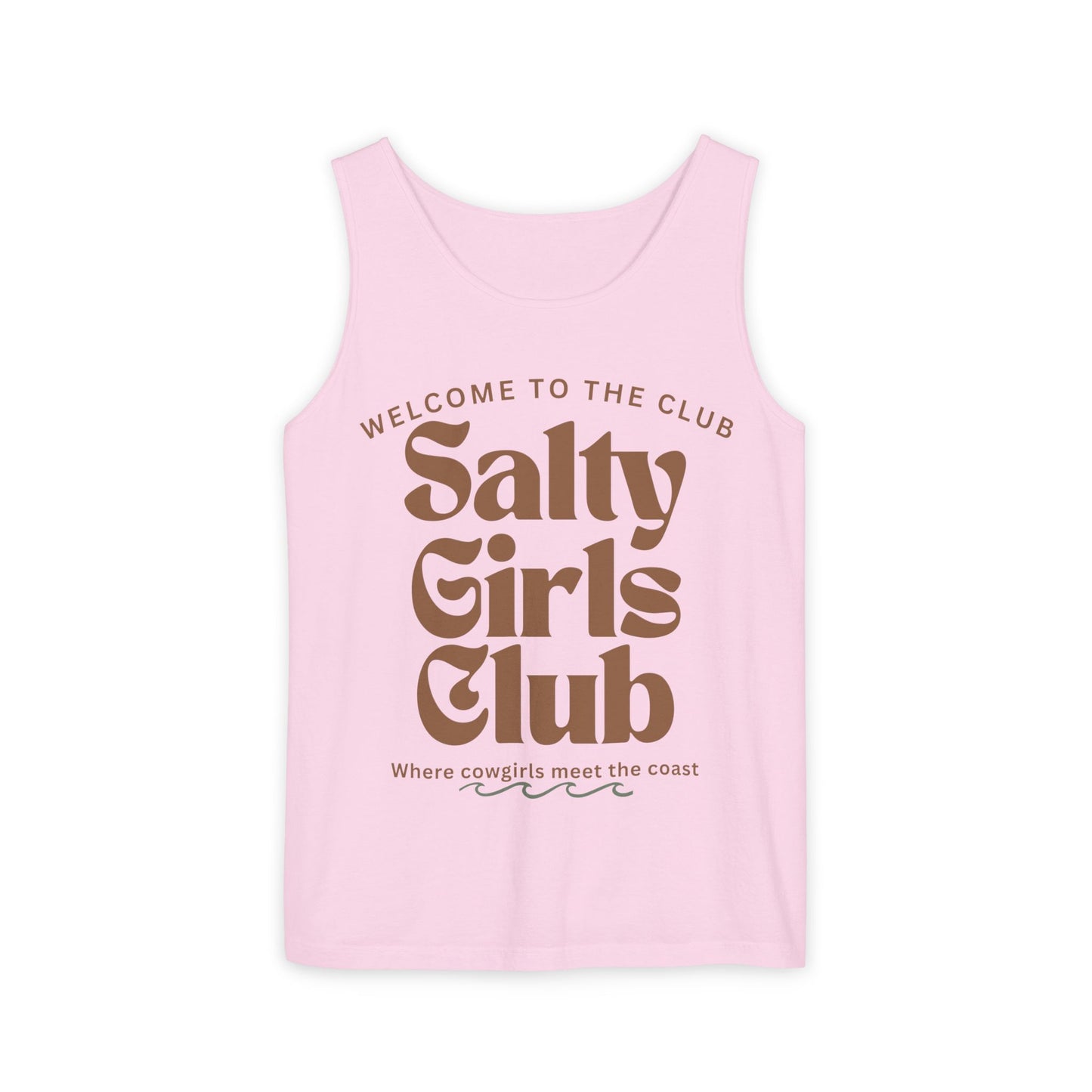 Salty Girls Club Tank Top — Welcome to the Club