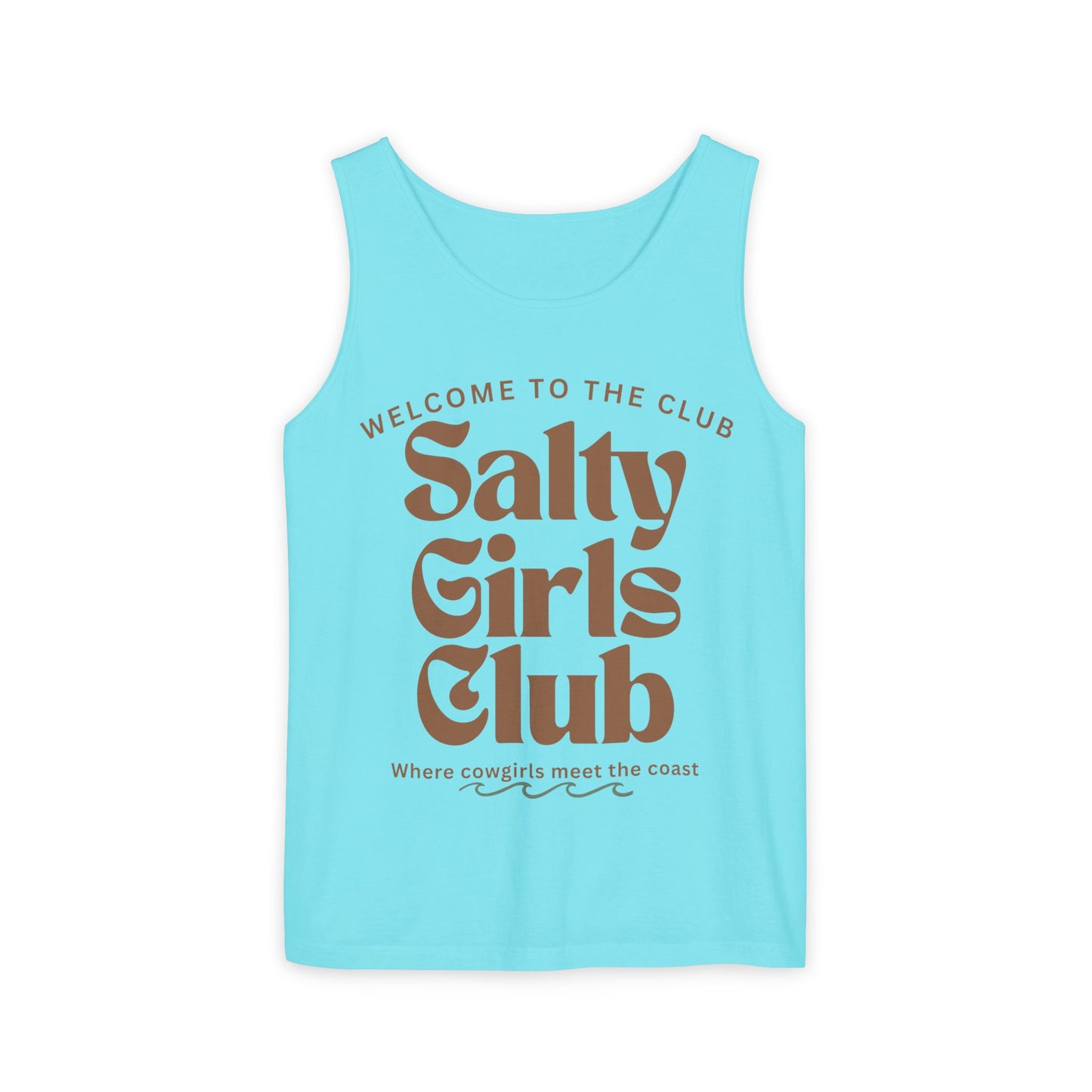 Salty Girls Club Tank Top — Welcome to the Club