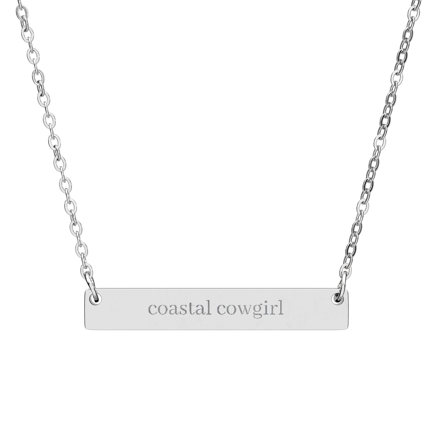 Coastal Cowgirl Bar Necklace