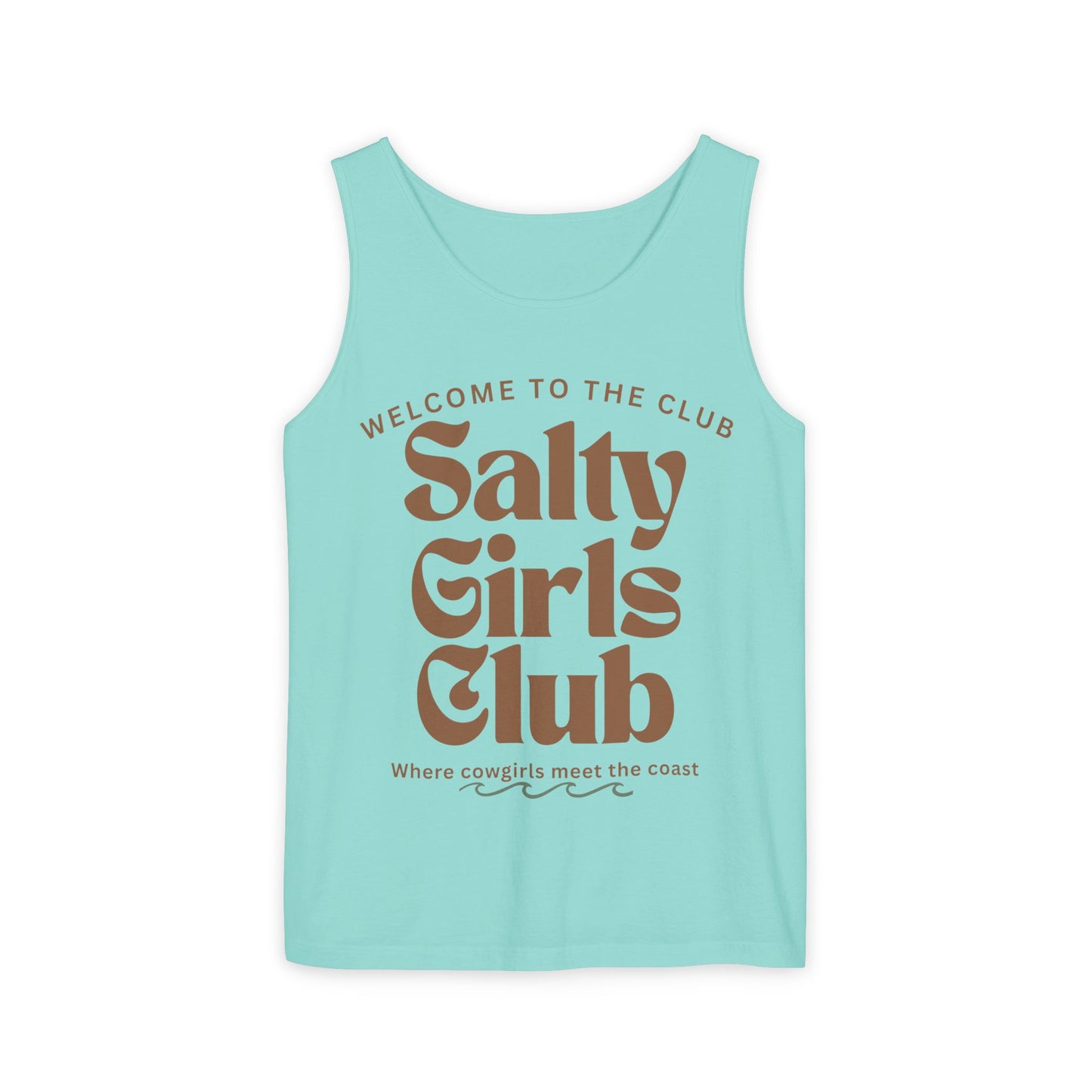 Salty Girls Club Tank Top — Welcome to the Club