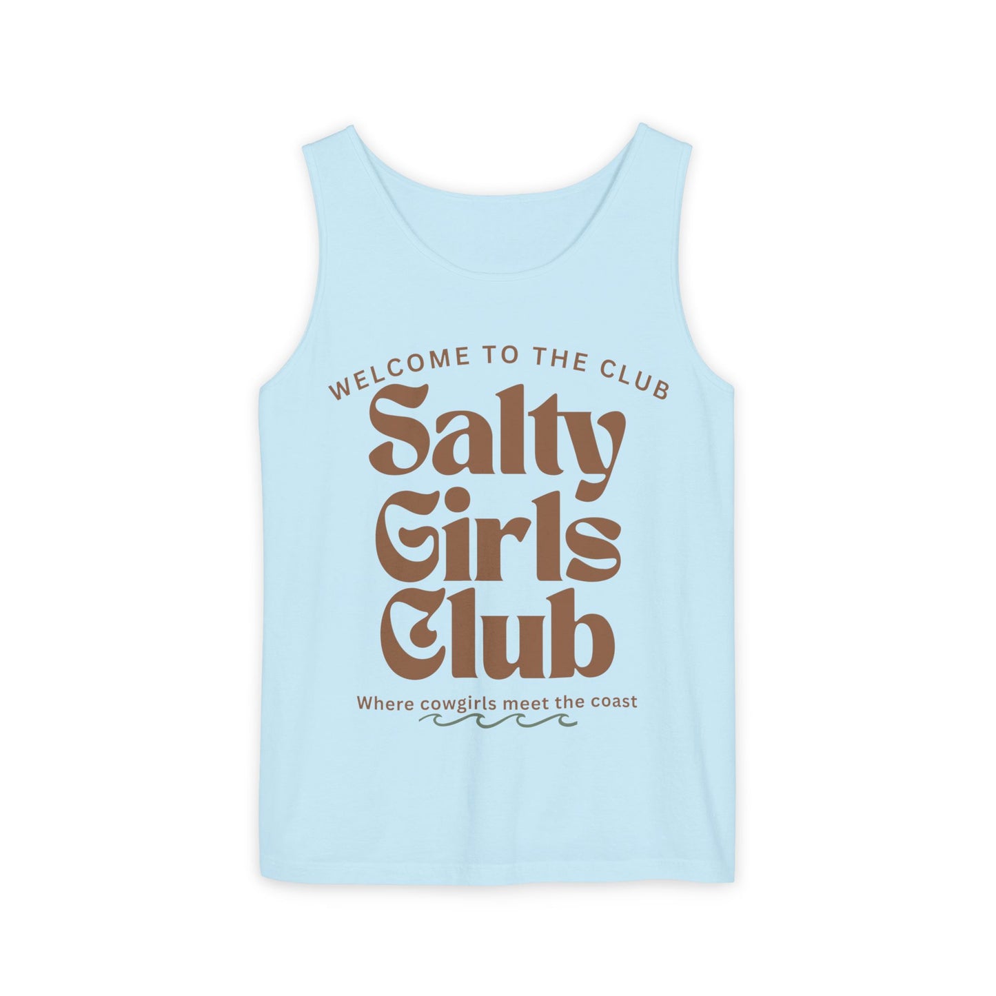 Salty Girls Club Tank Top — Welcome to the Club