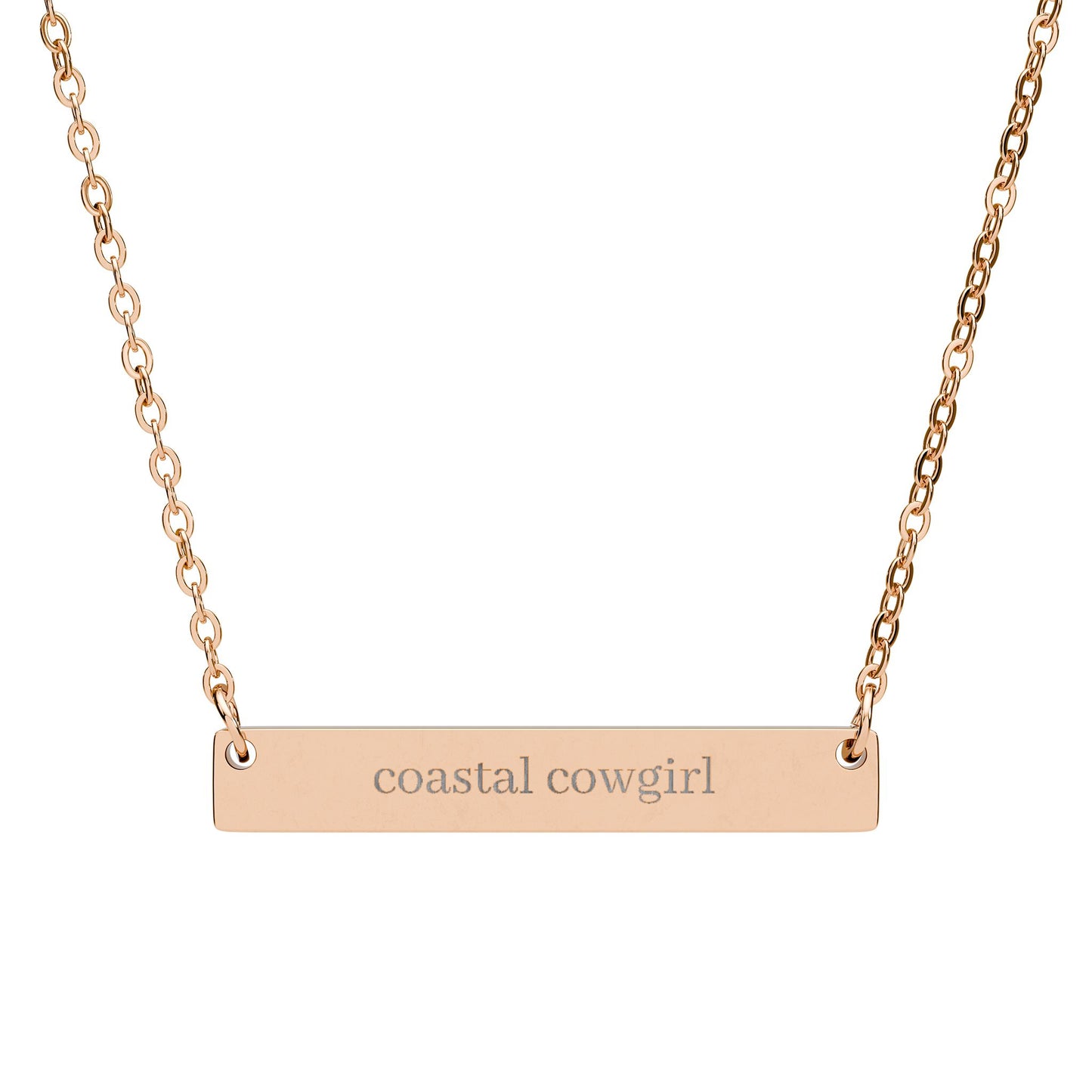 Coastal Cowgirl Bar Necklace