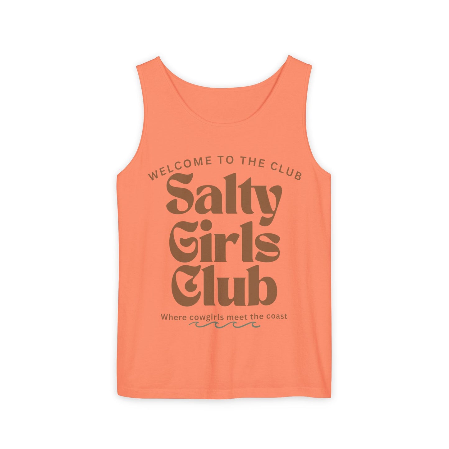 Salty Girls Club Tank Top — Welcome to the Club