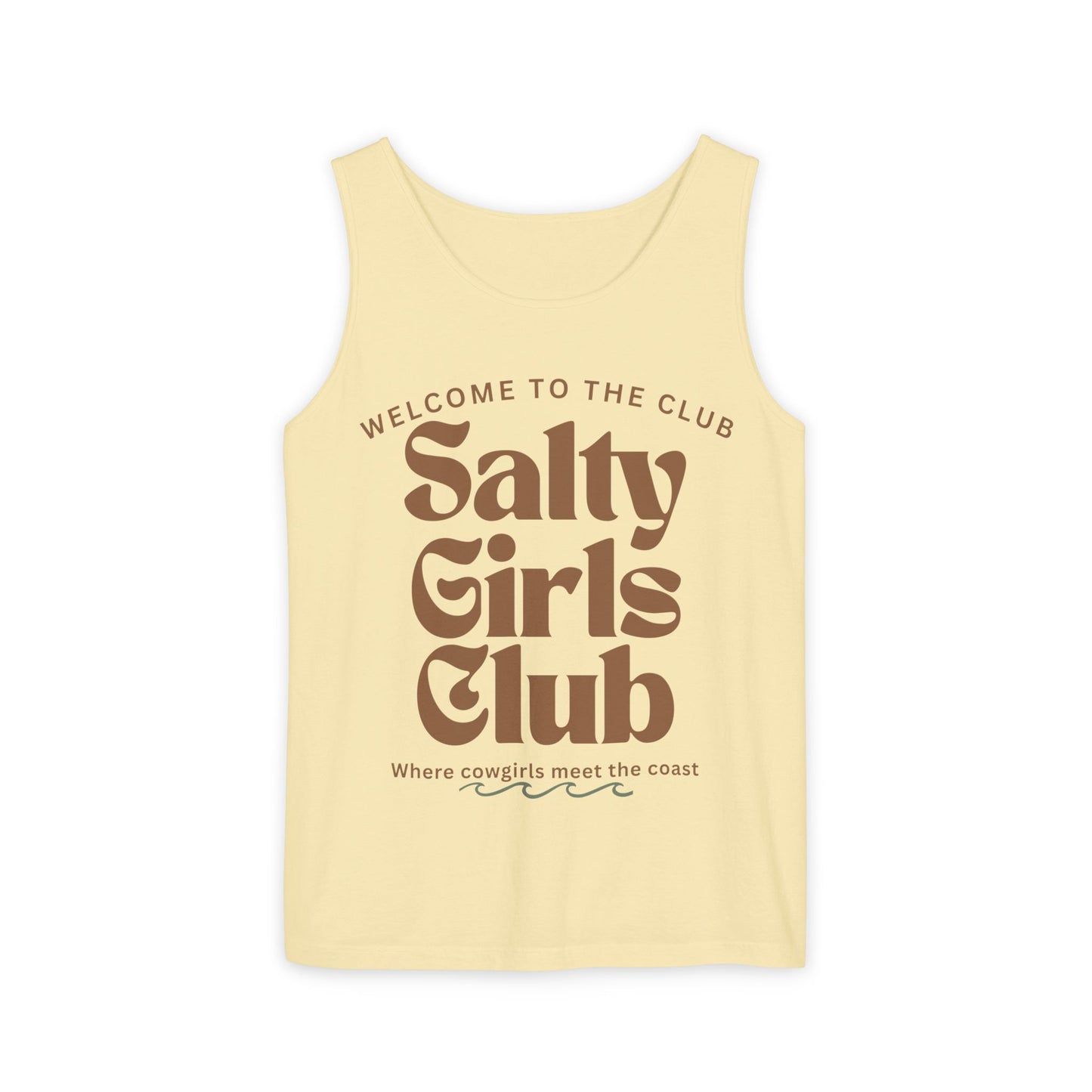 Salty Girls Club Tank Top — Welcome to the Club