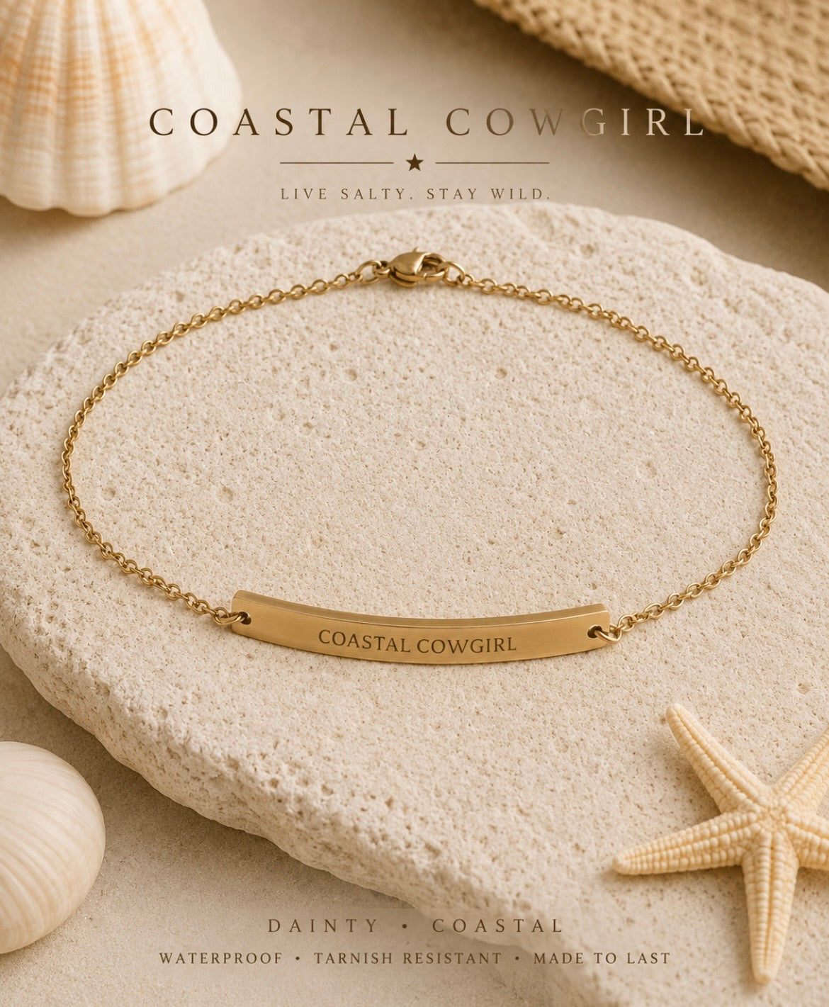 Coastal Cowgirl Anklet